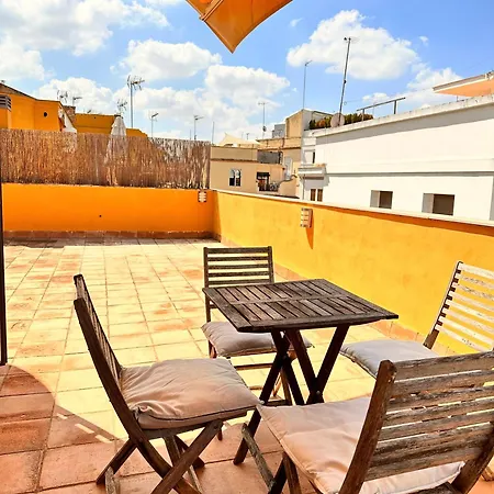Apartament Penthouse Near Cathedral Private Rooftop Private Parking Sewilla